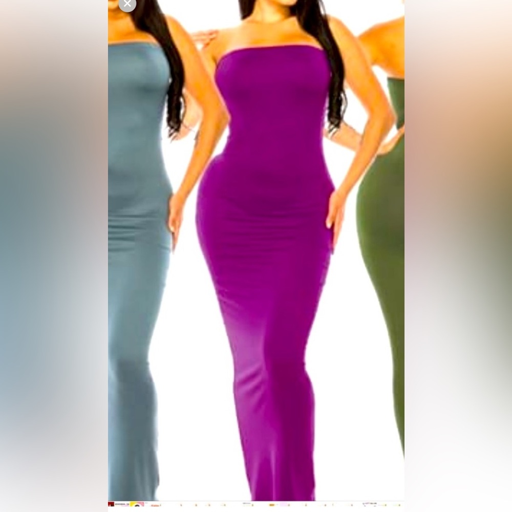 Tube maxi dress